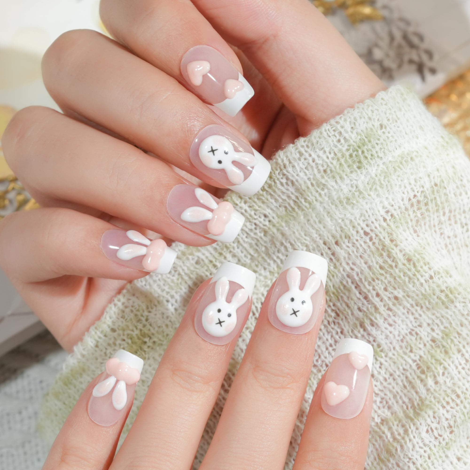 Amazon.co.jp: Jofay Fashion ネイルチップ - ショートアーモンド